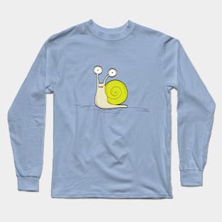 Albert the snail Long Sleeve T-Shirt